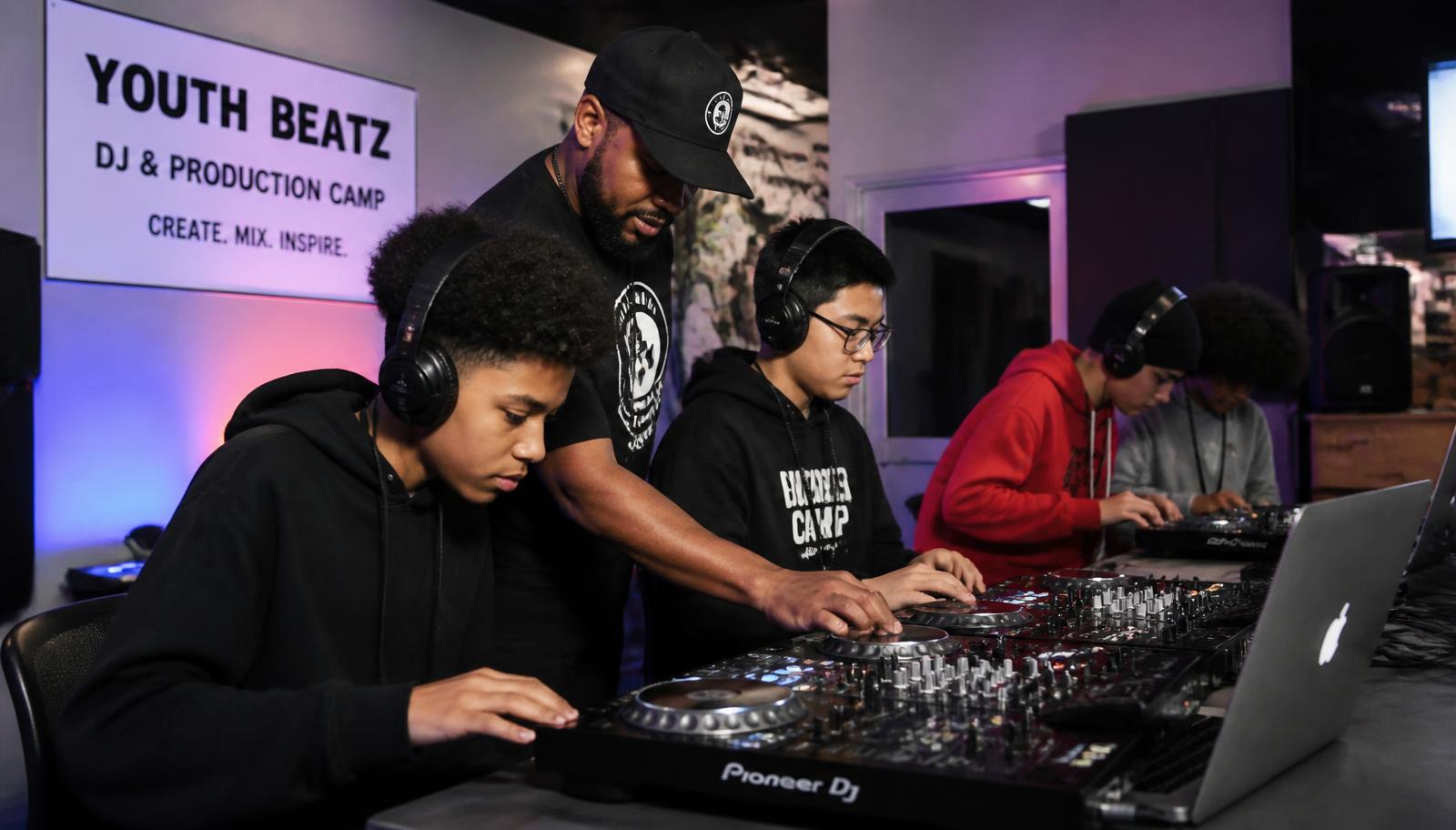 Music & DJ program imagery for DJ & Music Production Camp